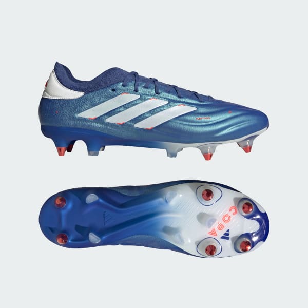 Azul Chuteira Copa Pure II+ Campo