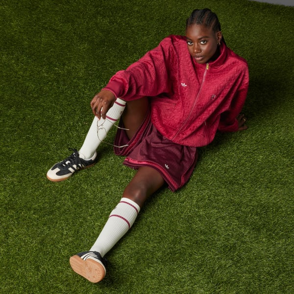 Burgundy Jude Bellingham Knit Shorts
