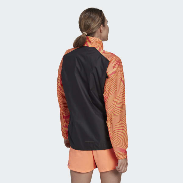 Μωβ Terrex Trail Running Printed Wind Jacket JMM06