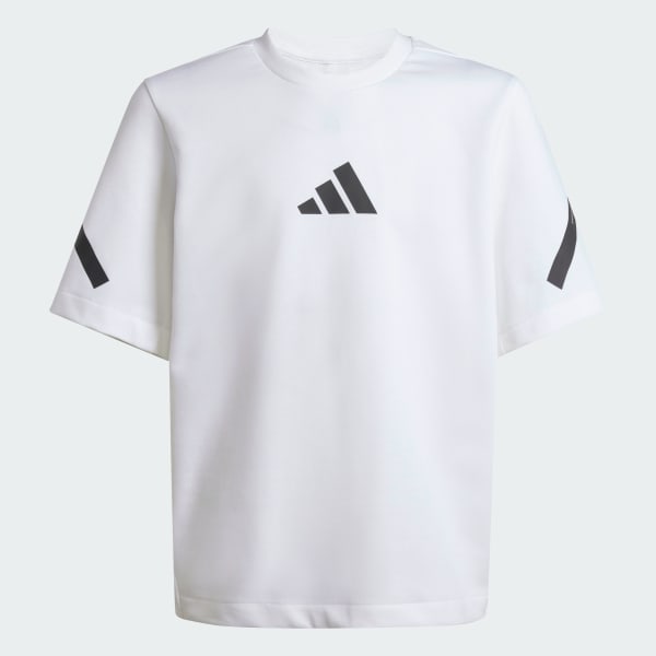 White adidas Z.N.E. Tee Kids