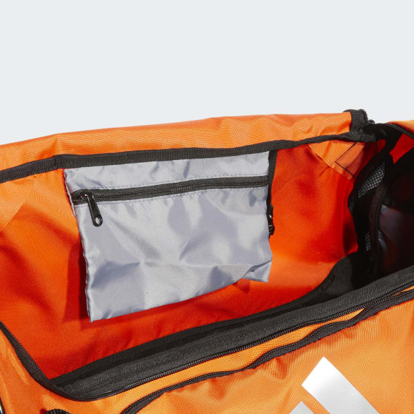 adidas orange duffel bag