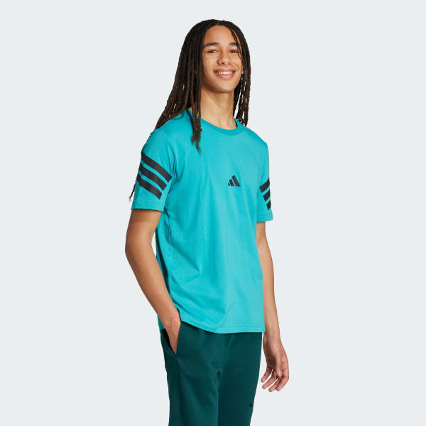 Groen Future Icons 3-Stripes T-shirt