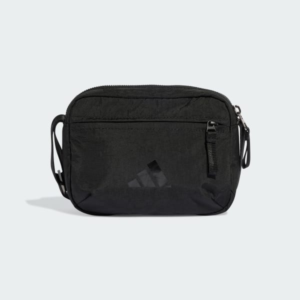 Black adidas 3 Bar Logo Festival Bag
