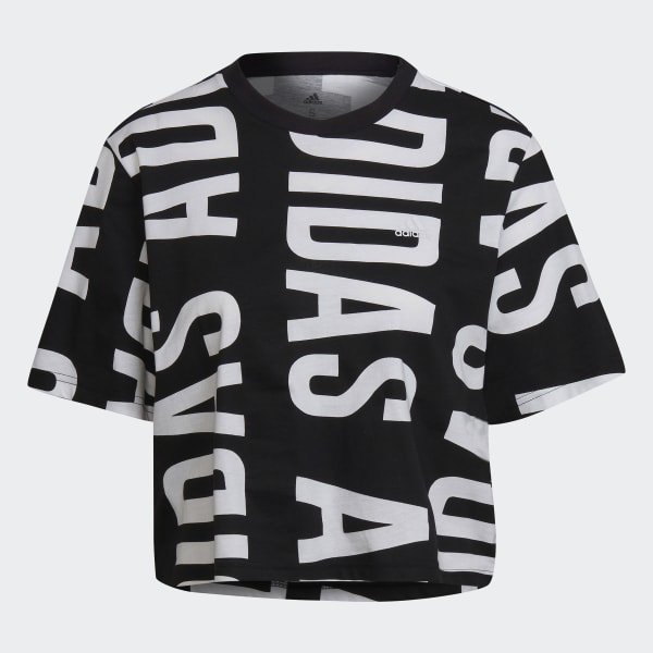 Adidas originals cropped tee top