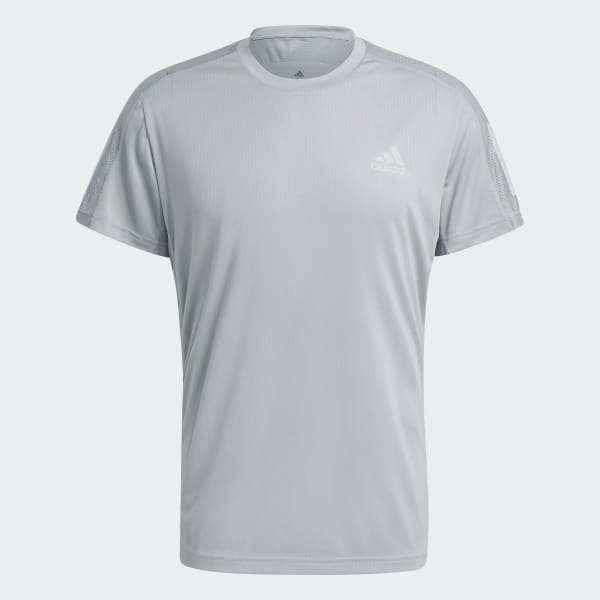 สีเทา เสื้อยืด Own the Run
