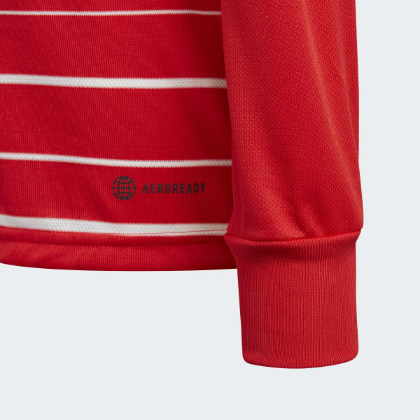 Κόκκινο FC Bayern 22/23 Long Sleeve Home Jersey