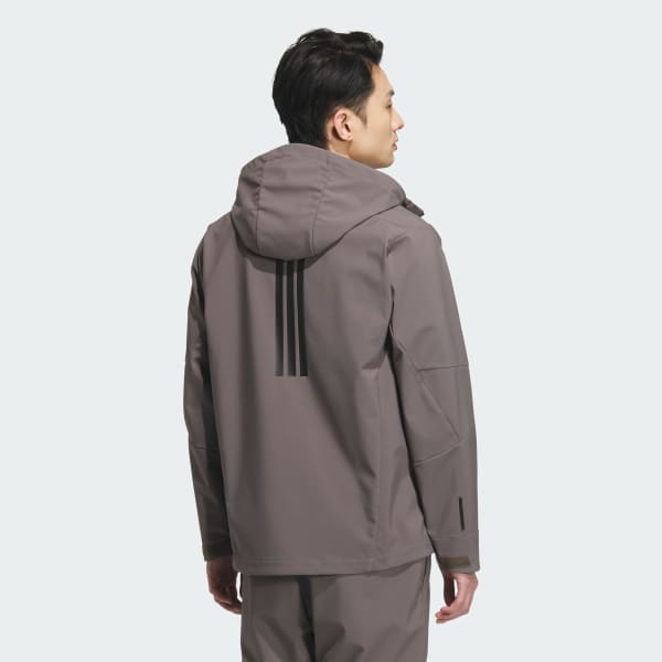 アディダス プレミアム スポーツ 圧着加工フリースウーブン フード