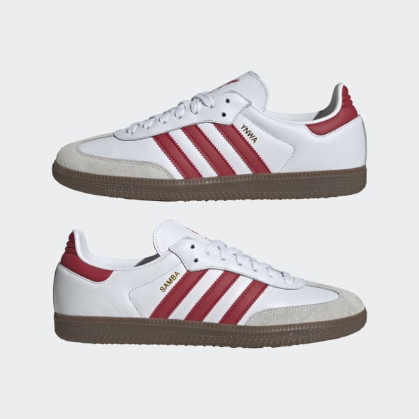 Liverpool FC× adidas Originals samba26cm adidas Buty Samba Liverpool FC - Bialy | adidas Poland