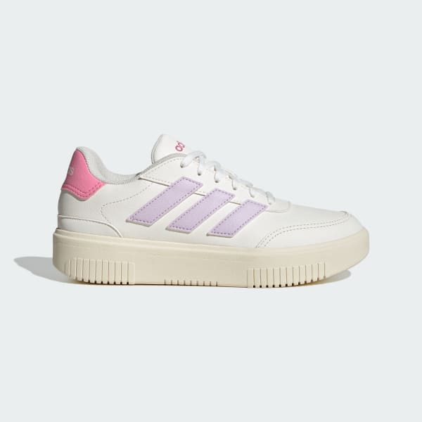White Courtblock Bold Shoes