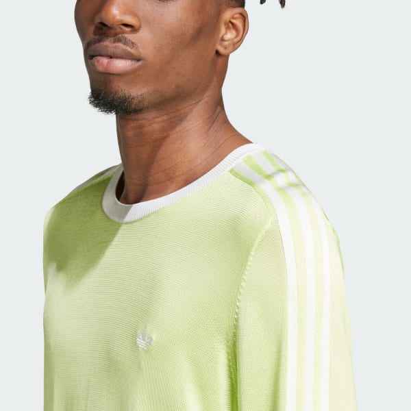 adidas Wales Bonner Knit Long Sleeve Tee - Yellow | adidas adidas Wales Bonner Knit Long Sleeve Tee - Yellow | adidas