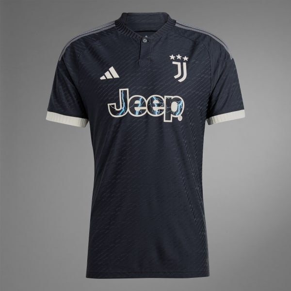adidas Juventus 23 24 Authentiek Derde Shirt Grijs adidas