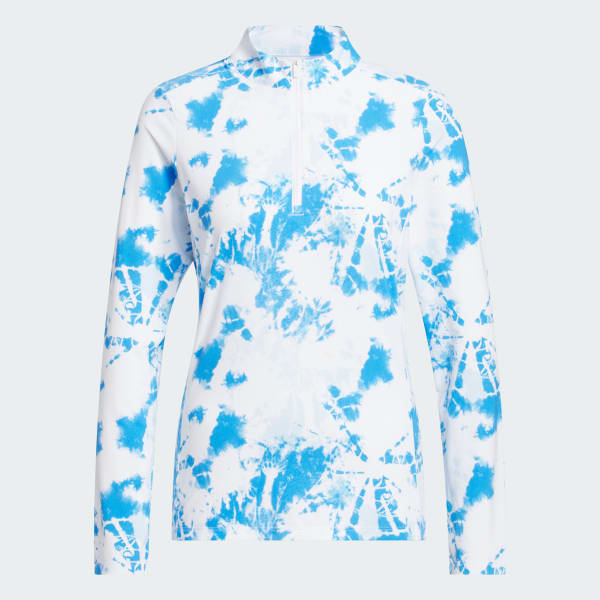 blanc Polo imprimé ULTIMATE365 QUARTER-ZIP MOCK