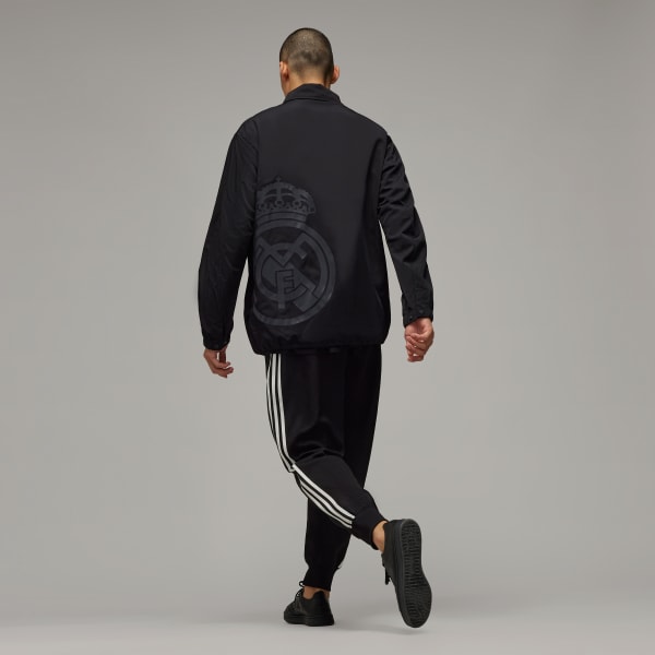adidas Y-3 Real Madrid Travel Coach Jacket - Black | adidas adidas Y-3 Real Madrid Travel Coach Jacket - Black | adidas
