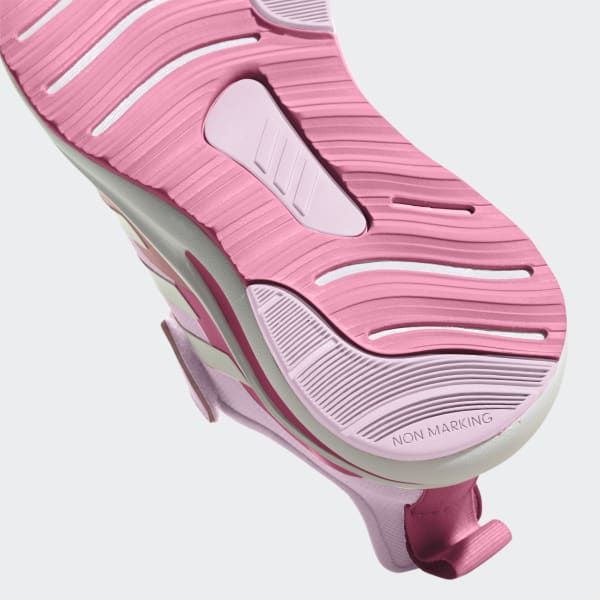 adidas FortaRun Elastic Lace Top Strap Running Shoes - Pink