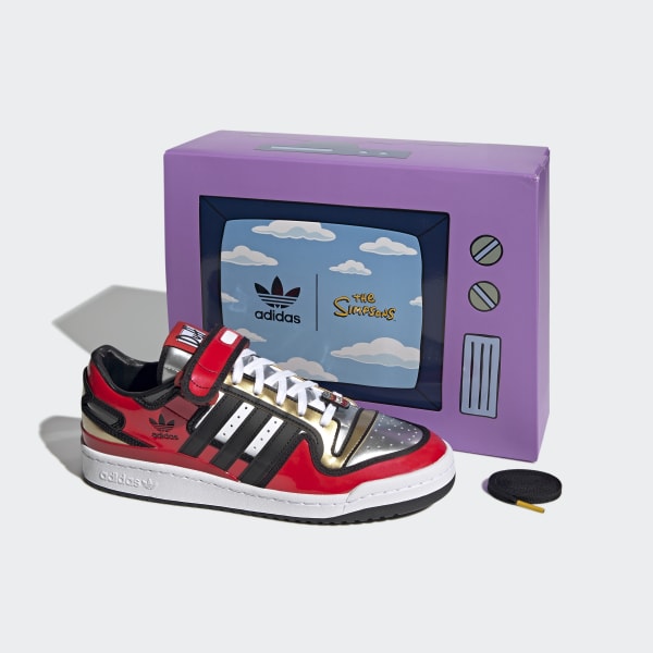 Red Forum Low The Simpsons Duff Beer Shoes LSY57
