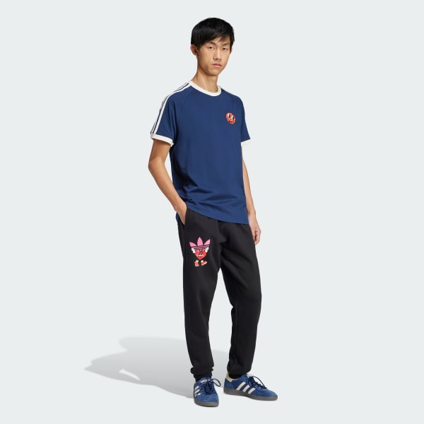 modrá Tričko adidas Originals