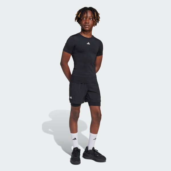 Black Techfit Tee
