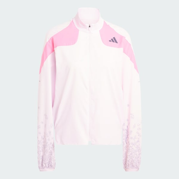 Pembe Adizero Tokyo Rüzgarlık