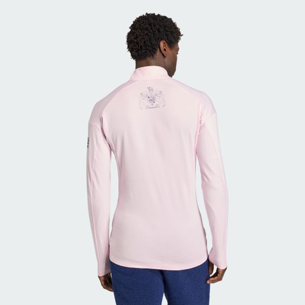 Pink BOA 1/2 Zip Longsleeve Shirt