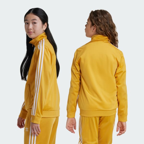 Adidas originals yellow tracksuit on sale
