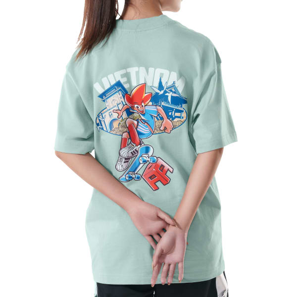 Green VN SKATERBOY III Hazy Green Tee