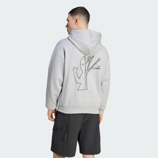 Grey Shmoofoil x Terrex Xploric Hoodie