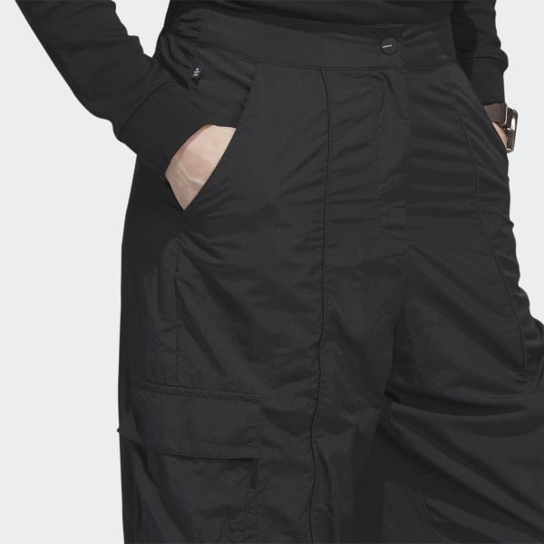 Noir Pantalon cargo en nylon Premium Essentials