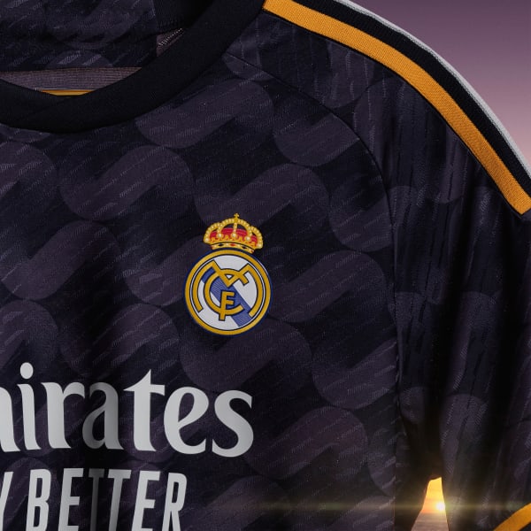 Camiseta Authentic Hombre Segunda Equipación Azul Marino 23/24 - Real Madrid  CF
