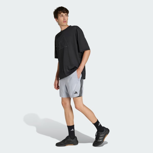 Black D4T POWER ESSENTIALS WORKOUT MESH T-SHIRT