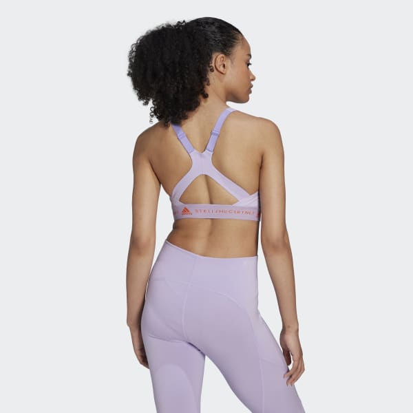 Lila adidas by Stella McCartney TruePurpose Medium Support Bra DL559