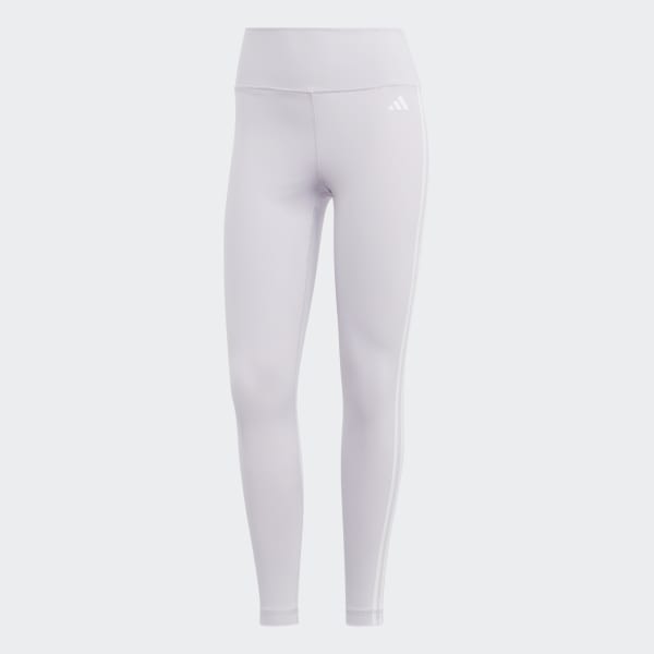 Lila Train Essentials 3-Stripes High-Waisted 7/8 Leggings