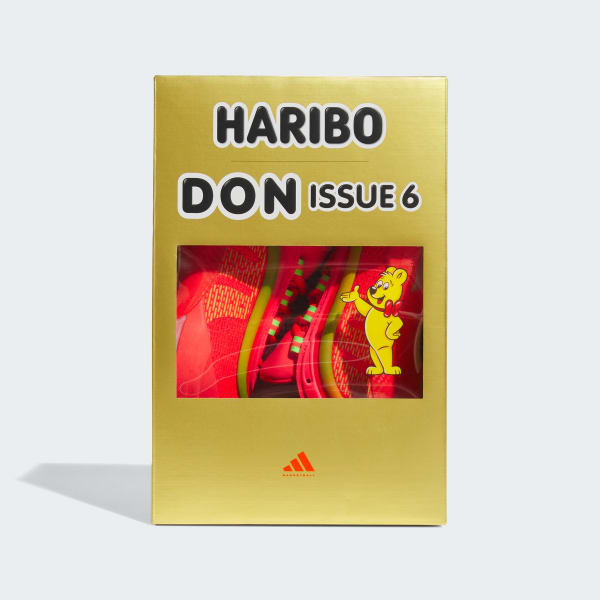 สีแดง รองเท้าบาสเกตบอล D.O.N ISSUE #6 Haribo Red
