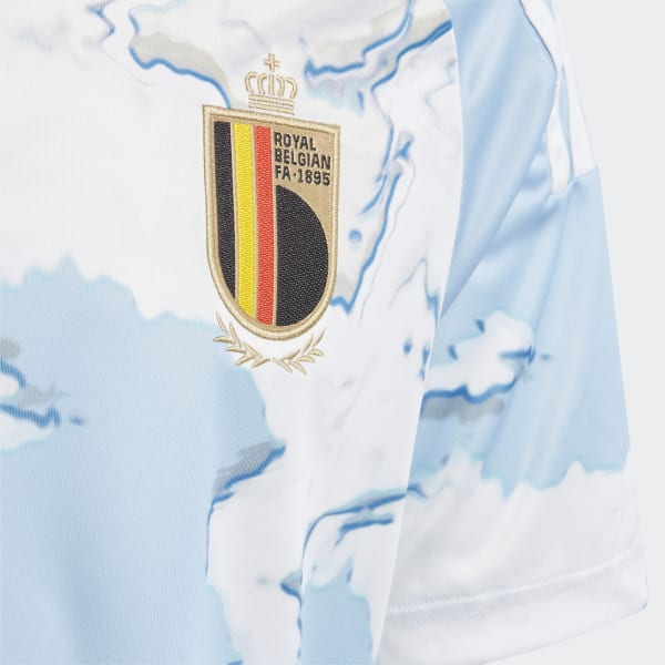 Niebieski Koszulka Belgium Women's Team 23 Away