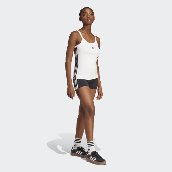 adidas 赤黒 ストライプ タンクトップ ショートパンツ adidas 赤黒 ストライプ タンクトップ ショートパンツ - メルカリ