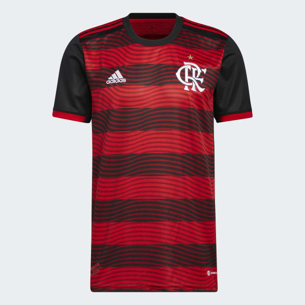 Rood CR Flamengo 22 Thuisshirt KNK43