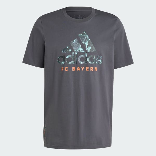 Gris T-shirt graphique FC Bayern Seasonal