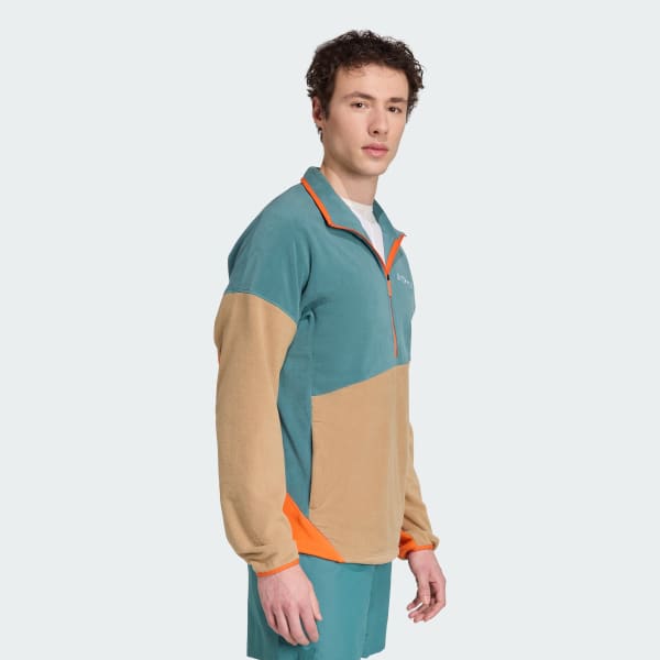 zelená Větrovka Terrex Multi Climawarm Fleece