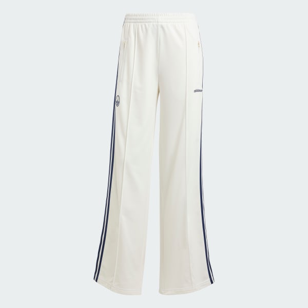 White Firebird Badge Track Pants