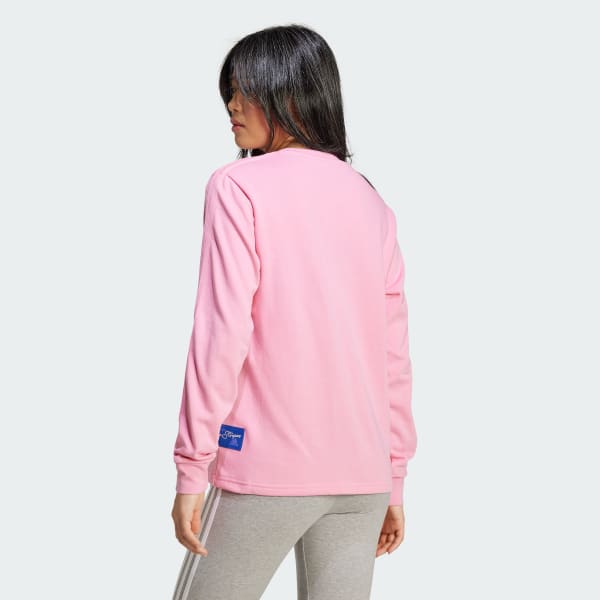 Pink Modern Classics Long Sleeve Graphic Tee