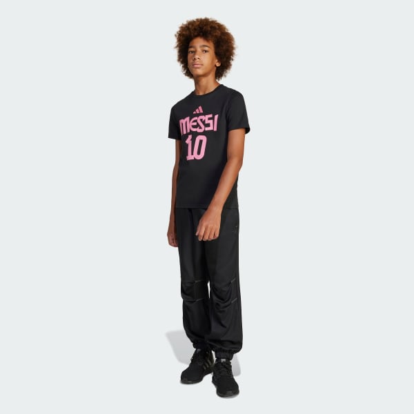 Siyah Messi Name and Number Graphic Tee Kids