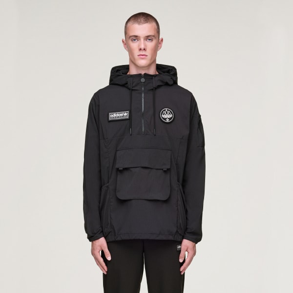 adidas SPEZIAL F.C. Smock - Black | Free Shipping with adiClub