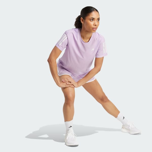 Purple Own The Run Tee