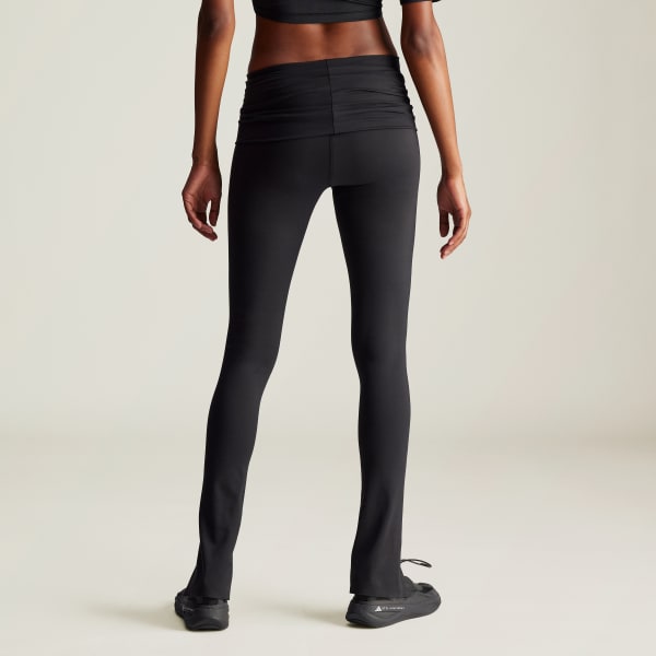 Black adidas by Stella McCartney TrueStrength Splitcuff Leggings
