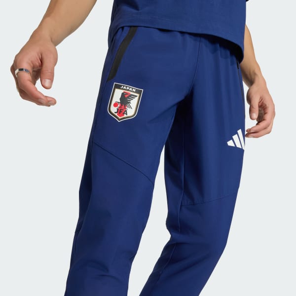 アディダス サッカー日本代表 ティロ26 トラベルパンツ - ブルー