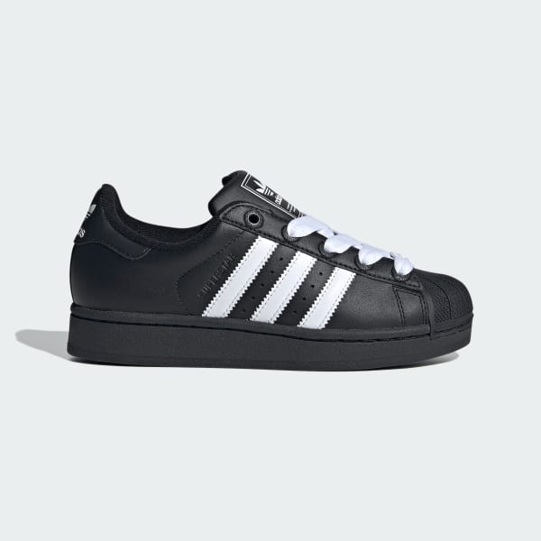 Black Superstar II Shoes Kids