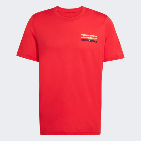 Rojo POLERA GRAPHIC PADEL WANTED