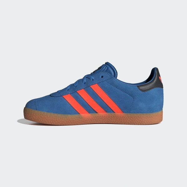 Adidas originals gazelle velcro youth trainers store