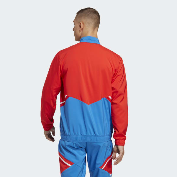 Czerwony FC Bayern Condivo 22 Presentation Jacket