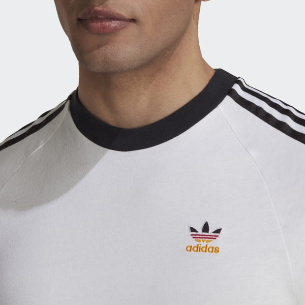Hvit 3-Stripes T-Shirt DC815