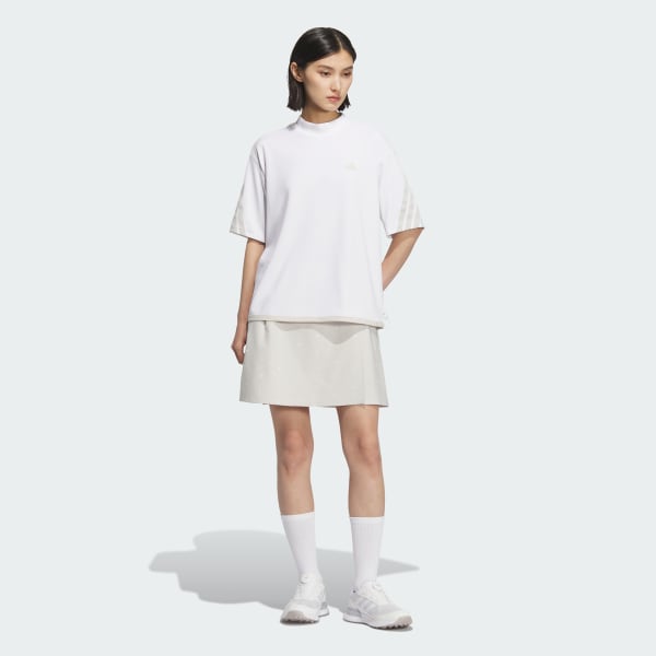 アディダス 【ゴルフ】スリーストライプス ボックスシルエット モック